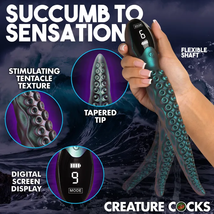 Creature Cocks Female Sex Toys Tentavibe Silicone Vibrator