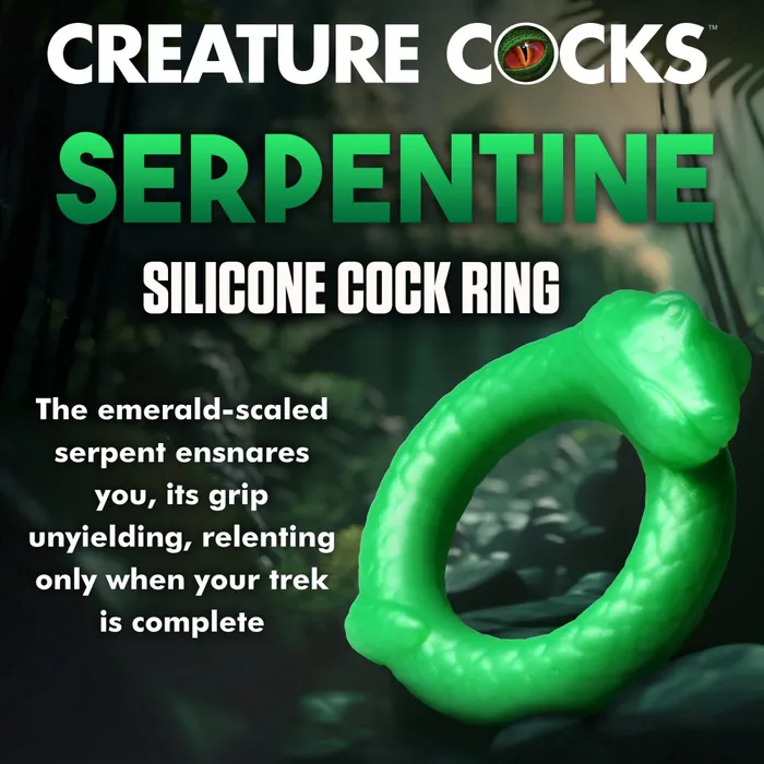 Creature Cocks Serpentine Silicone Cock Ring Male Sex Toys