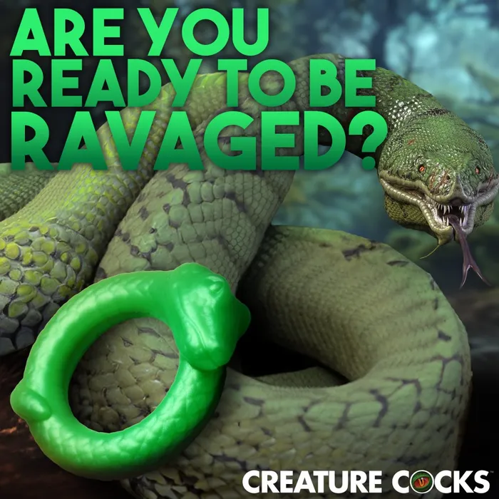 Creature Cocks Serpentine Silicone Cock Ring Male Sex Toys