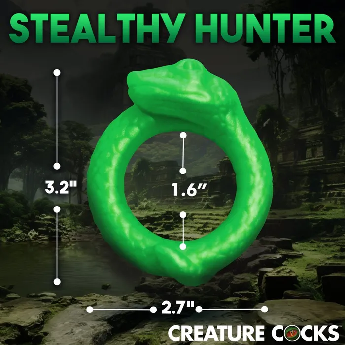 Creature Cocks Serpentine Silicone Cock Ring Male Sex Toys