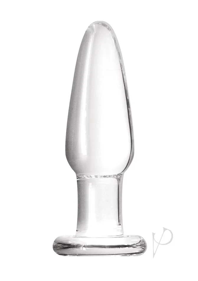 Crystal Anal Crystal Premium Glass Butt Plug Clear