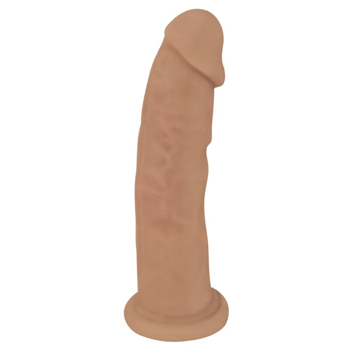 Curve Toys Dildos Tan Silexpan Hypoallergenic Silicone Dildo