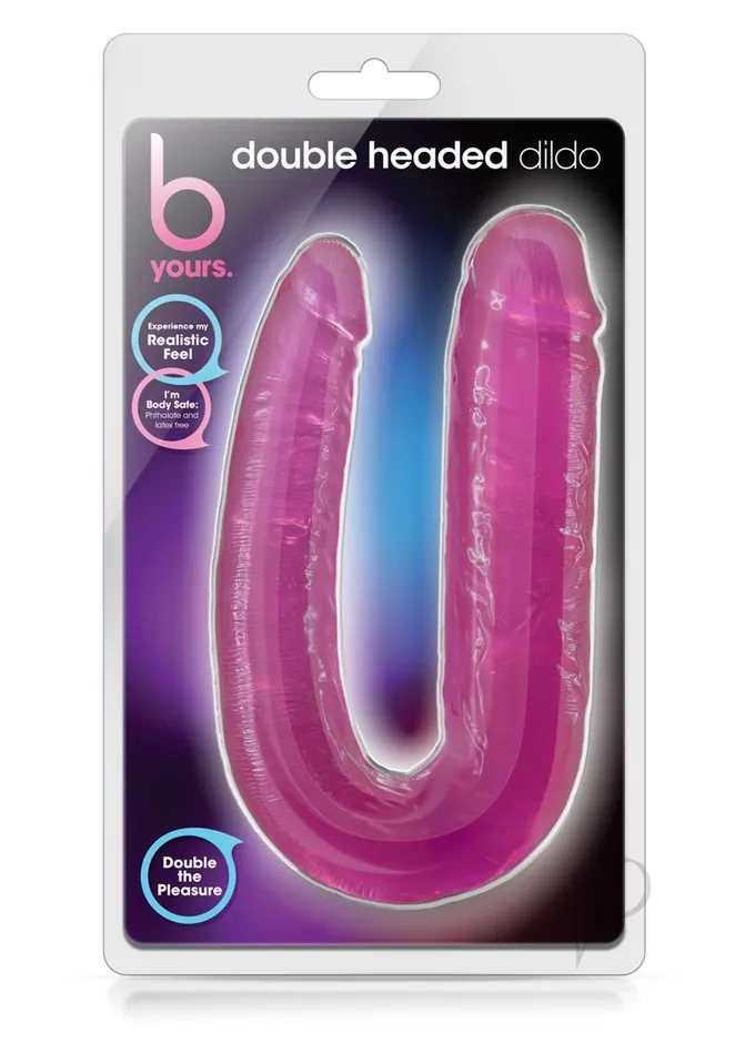 Dildos B Yours B Yours Double Headed Dildo 18in Pink