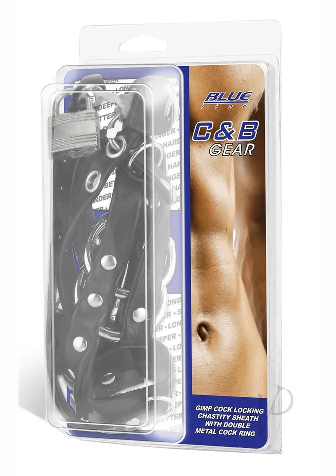 Dildos Blue Line Cand B Gear Blue Line C and B Gear Gimp Cock Locking Chastity Sheath Black Dildos Blue Line Cand B Gear Blue Line C and B Gear Gimp Cock Locking Chastity Sheath Black
