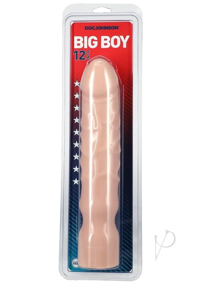 Dildos Classic Big Boy Dildo 12in Vanilla Doc Johnson