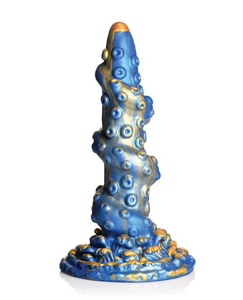 Dildos Creature Cocks Creature Cocks Lord Kraken Silicone Dildo BlueGold