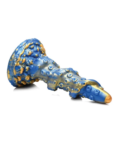 Dildos Creature Cocks Creature Cocks Lord Kraken Silicone Dildo BlueGold