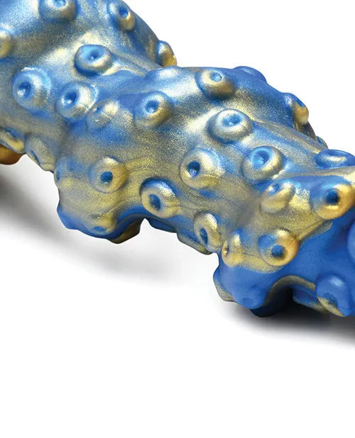 Dildos Creature Cocks Creature Cocks Lord Kraken Silicone Dildo BlueGold