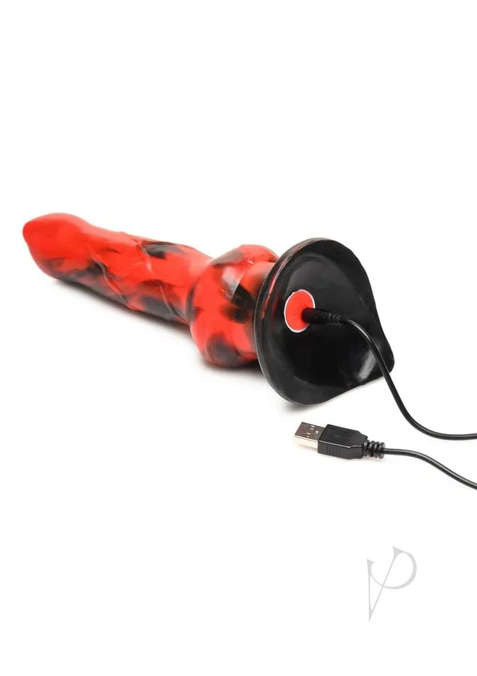 Dildos Creature Cocks Creature Cocks Vibra Beast Vibrating Silicone Dildo RedBlack Dildos Creature Cocks Creature Cocks Vibra Beast Vibrating Silicone Dildo RedBlack