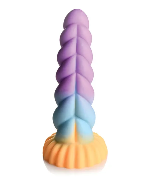Dildos Creature Cocks Creature Mystique Silicone Unicorn Dildo Multicolored