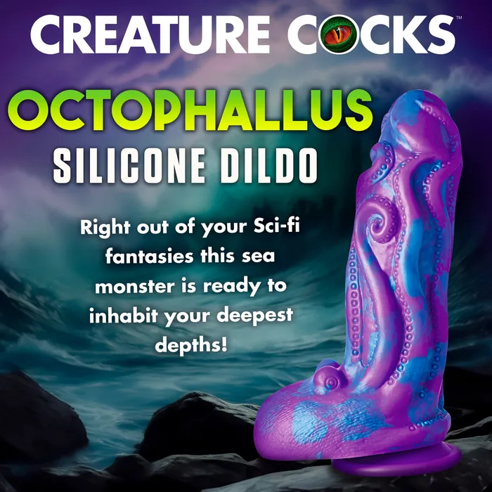 Dildos Creature Cocks Octophallus Silicone Dildo