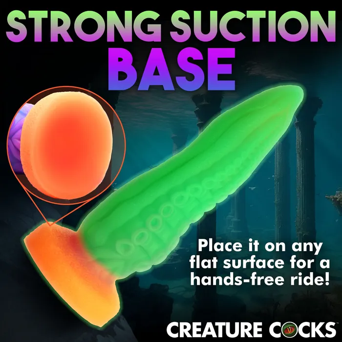 Dildos Creature Cocks TentaCock GlowintheDark Silicone Dildo