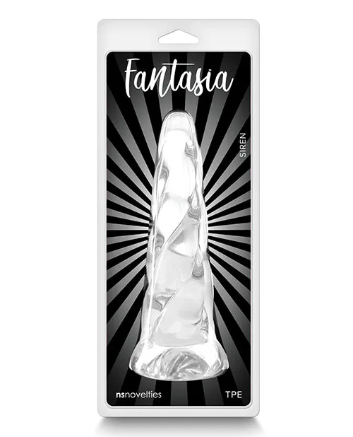 Dildos Fantasia Fantasia Siren Dildo Clear Dildos Fantasia Fantasia Siren Dildo Clear