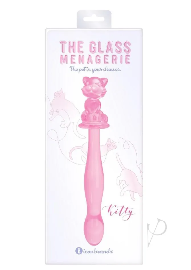 Dildos Glass Managerie Glass Menagerie Kitty Dildo Pink