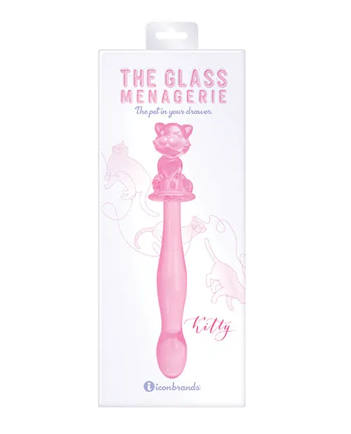 Dildos Glass Managerie Glass Menagerie Kitty Dildo Pink