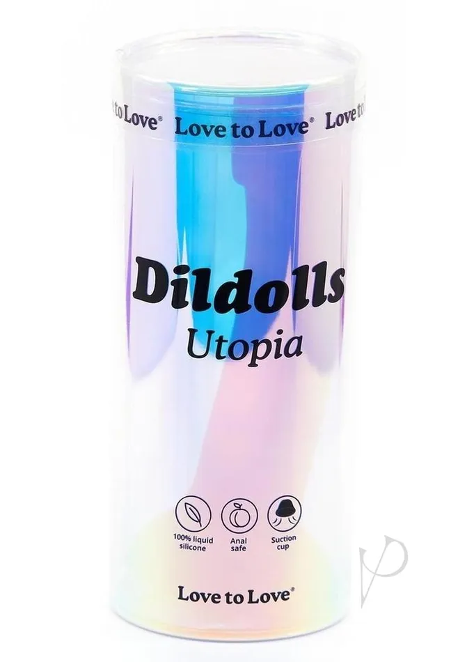 Dildos Love To Love Dildolls Utopia Silicone Dildo Multicolor