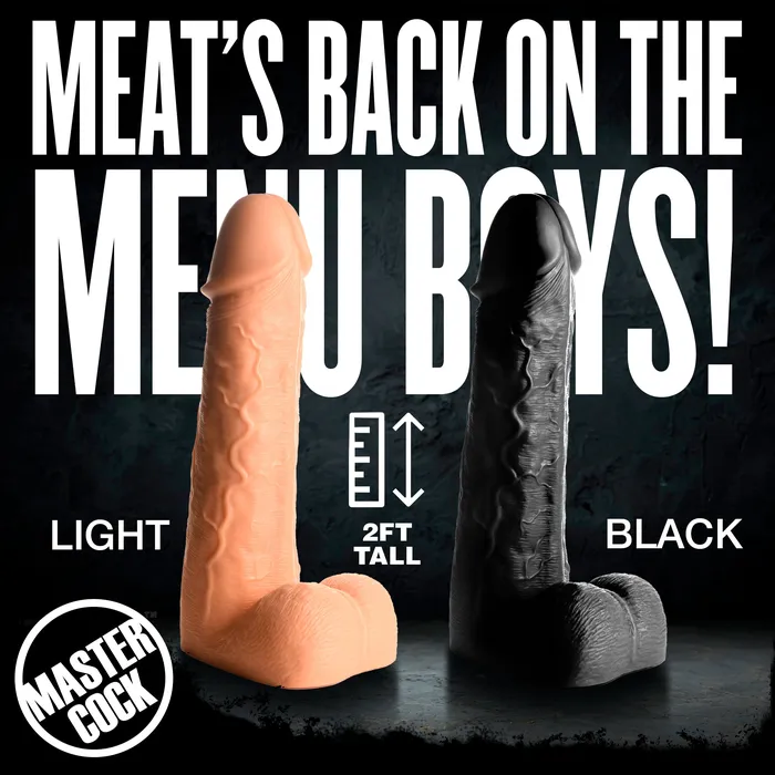 Dildos Master Cock Light Moby Huge 2 Foot Tall Super Dildo