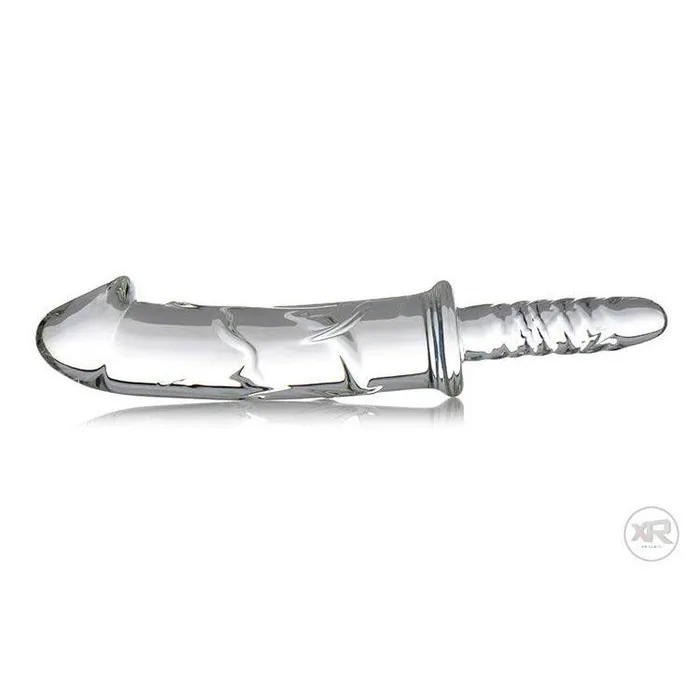 Dildos Master Series Battle Rammer Phallic Glass Thruster