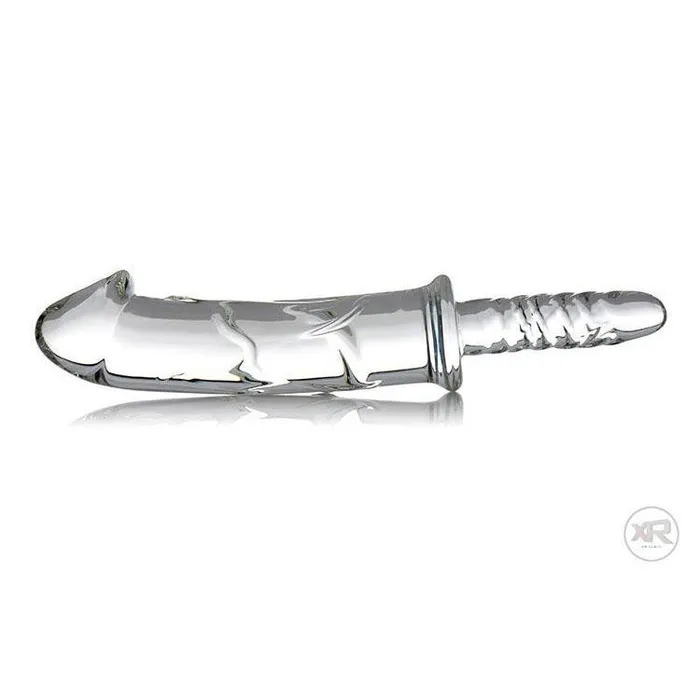 Dildos Master Series Battle Rammer Phallic Glass Thruster