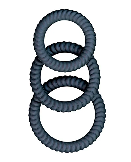 Dildos Ram Ultra Cocksweller Silicone Cock Rings Black Ram