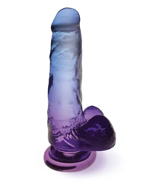 Dildos Shades Shades Gradient Dildo 7in Blue and Violet