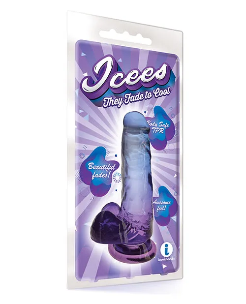 Dildos Shades Shades Gradient Dildo 7in Blue and Violet