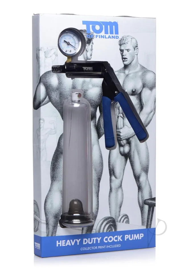 Dildos Tom Of Finland Tom Of Finland Heavy Duty Cock Pump Clear