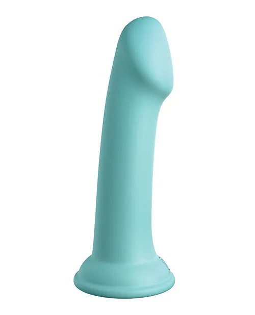 Dillio Dildos Dillio Platinum Big Hero Silicone Dildo 6in Teal