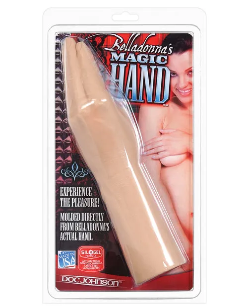 Doc Johnson Dildos Belladonnas Magic Hand Dildo 115in Vanilla Doc Johnson Dildos Belladonnas Magic Hand Dildo 115in Vanilla