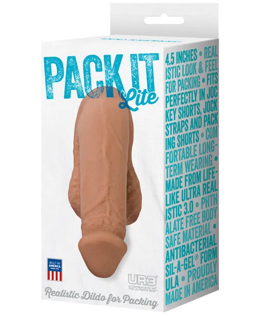 Doc Johnson Pack It Lite Dildo 45in Caramel Dildos Doc Johnson Pack It Lite Dildo 45in Caramel Dildos
