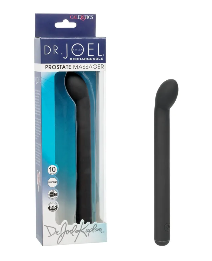 Dr Joel Kaplan Rechargeable Silicone Prostate Massager Black Dr Joel Kaplan Anal Dr Joel Kaplan Rechargeable Silicone Prostate Massager Black Dr Joel Kaplan Anal