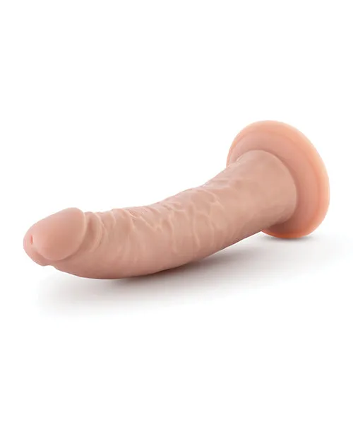 Dr Skin Dildos Dr Skin Plus Gold Collection Posable Dildo 7in Vanilla