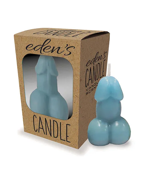 Edens Candle Vanilla Scented Penis Blue Candyprints Party Male Sex Toys Edens Candle Vanilla Scented Penis Blue Candyprints Party Male Sex Toys