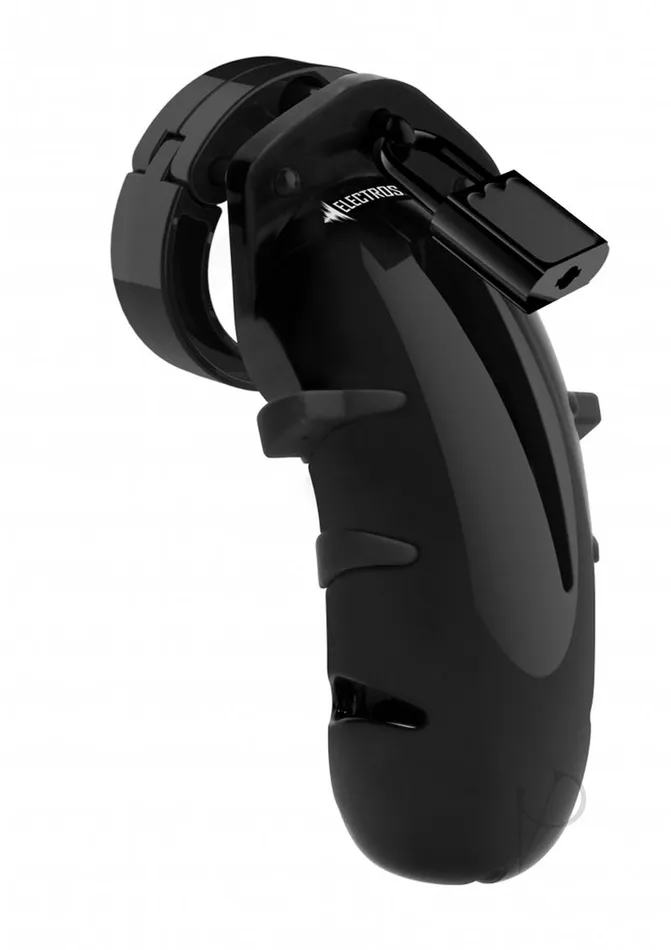 ElectroShock EStim Cock Cage Black Electro Shock Male Sex Toys
