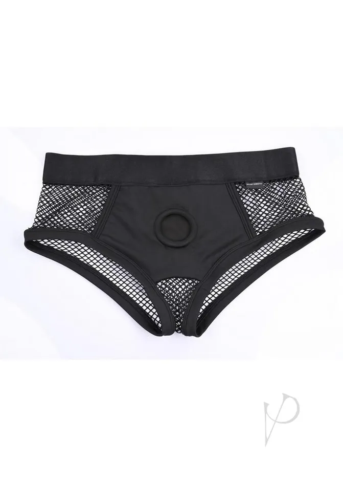 EmEx Anal EM EX Fit Harness Fishnet Large Black