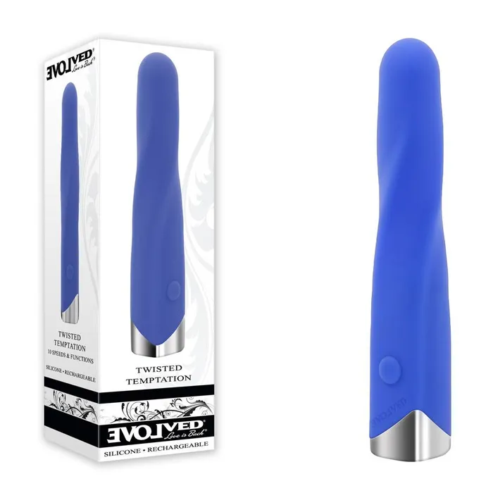 Evolved Vibrators Evolved Twisted Temptation Bullet Vibrator