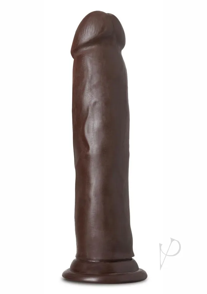 Female Sex Toys Au Naturel Au Naturel Jackson Dildo with Suction Cup 9in Chocolate