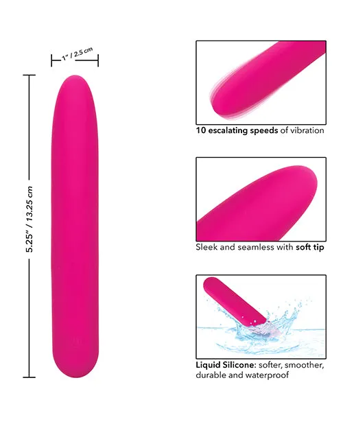 Female Sex Toys Bliss By Cal Exotics Bliss Liquid Silicone Rechargeable Vibrator Pink