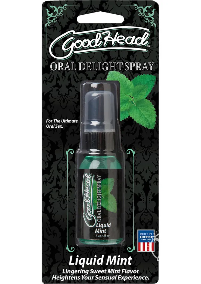 Female Sex Toys Good Head GoodHead Oral Delight Spray Liquid Mint 1oz