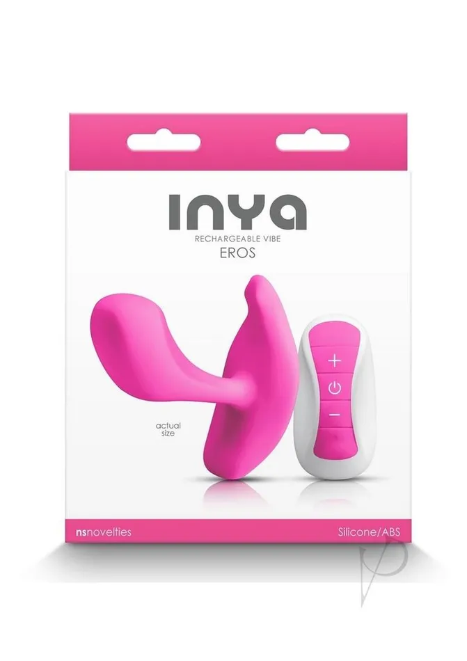 Female Sex Toys Inya Inya Eros Rechargeable Silicone Vibrating Stimulator with Remote Control Pink Female Sex Toys Inya Inya Eros Rechargeable Silicone Vibrating Stimulator with Remote Control Pink