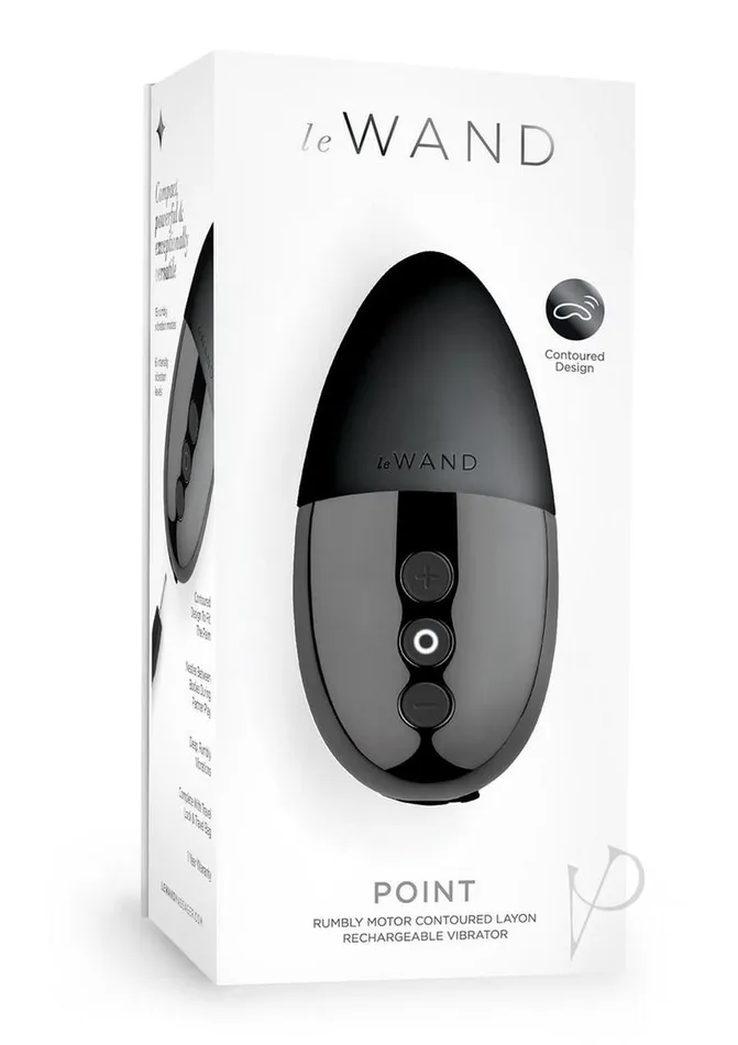 Female Sex Toys Le Wand Point Rechargeable Silicone Contoured Mini Massager Black Le Wand Female Sex Toys Le Wand Point Rechargeable Silicone Contoured Mini Massager Black Le Wand