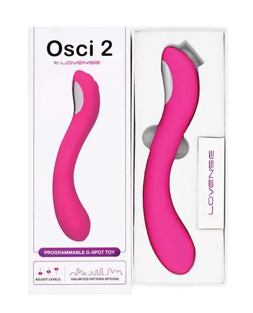 Female Sex Toys Lovense Lovense OSCI 2 App Compatible Rechargeable GSpot Vibrator Pink Female Sex Toys Lovense Lovense OSCI 2 App Compatible Rechargeable GSpot Vibrator Pink