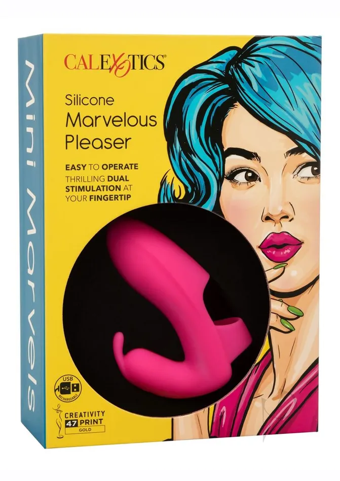 Female Sex Toys Mini Marvels Mini Marvels Marvelous Pleasure Silicone Rechargeable Finger Massager Pink Female Sex Toys Mini Marvels Mini Marvels Marvelous Pleasure Silicone Rechargeable Finger Massager Pink
