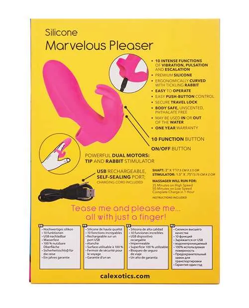 Female Sex Toys Mini Marvels Mini Marvels Marvelous Pleasure Silicone Rechargeable Finger Massager Pink Female Sex Toys Mini Marvels Mini Marvels Marvelous Pleasure Silicone Rechargeable Finger Massager Pink