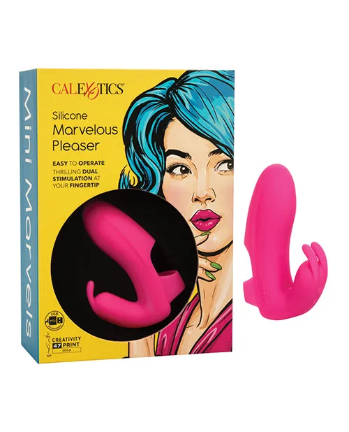 Female Sex Toys Mini Marvels Mini Marvels Marvelous Pleasure Silicone Rechargeable Finger Massager Pink Female Sex Toys Mini Marvels Mini Marvels Marvelous Pleasure Silicone Rechargeable Finger Massager Pink