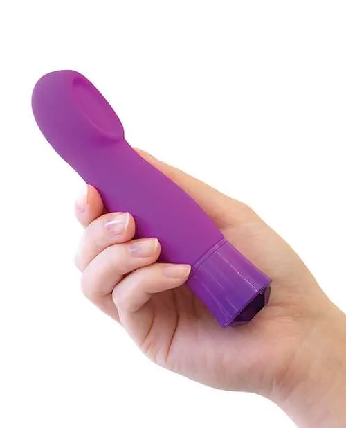 Female Sex Toys Oh My Gem Oh My Gem Charm Rechargeable Silicone Vibrator Amethyst Purple