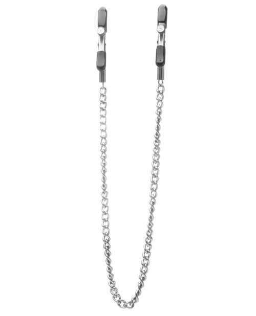 Female Sex Toys Ouch Ouch Adjustable Nipple Clamps Silver Female Sex Toys Ouch Ouch Adjustable Nipple Clamps Silver