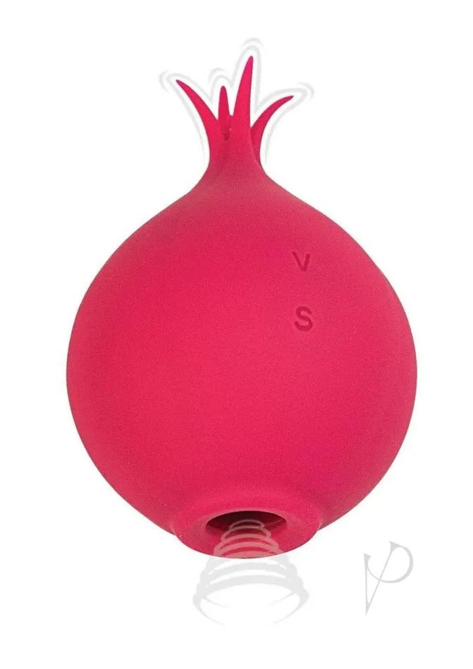 Female Sex Toys Princess Princess ClitTastic Rechargeable Silicone Suction Tickler Red