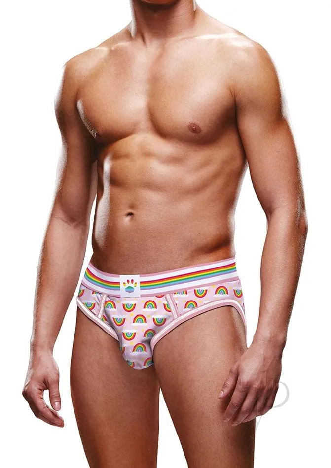 Female Sex Toys Prowler Rainbow Open Brief XLarge Multicolor Prowler