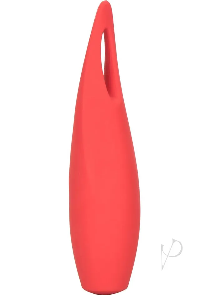 Female Sex Toys Red Hot Red Hot Spark USB Rechargeable Silicone Mini Vibrator Red